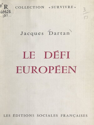 cover image of Le défi européen